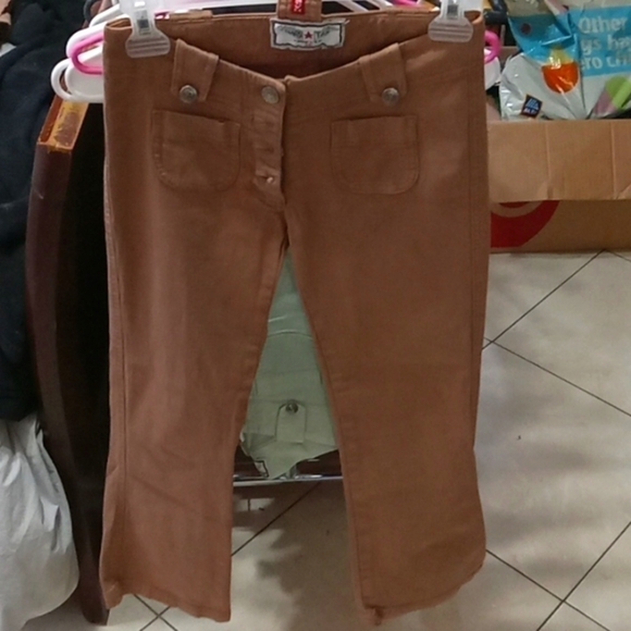 Rare🔥Vintage Hard Tail Button Fly Capri Pants wom - Picture 6 of 7